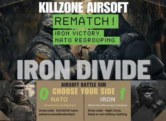 TEAM IRON!! (None Camo Dress only)